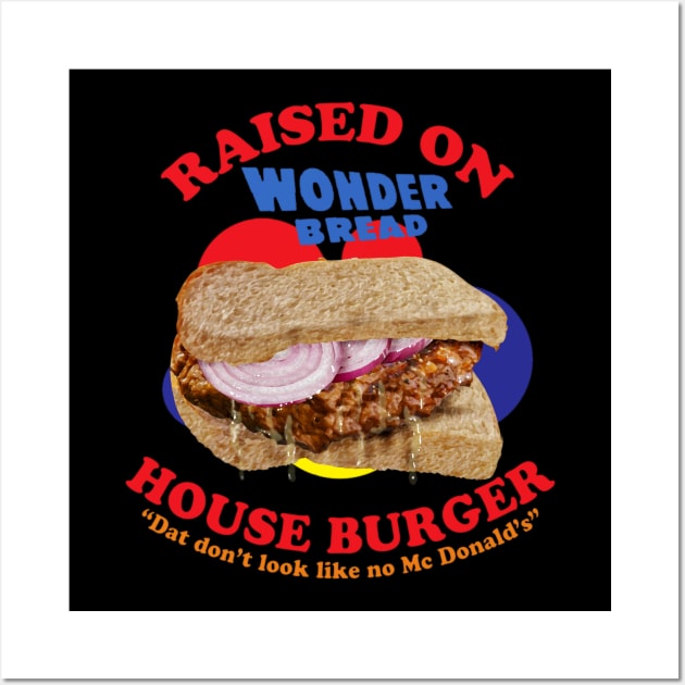 House Burger Wall Art by ideeddido2